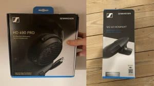 Test Sennheiser HD 490 PRO og MD 421 Kompakt